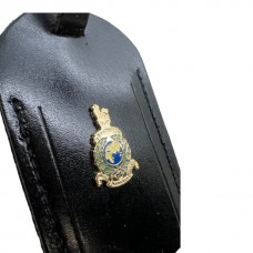 Royal Marines Personalised Leather Luggage Tag Royal Marines Personalised Leather Luggage Tag